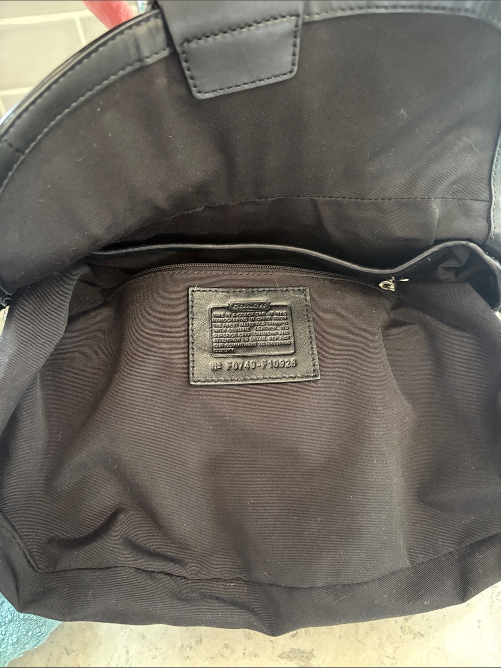 Authentic Coach Soho F10926 Black Gray Signature C Canvas Y2K Shoulder Bag - Picture 12 of 16